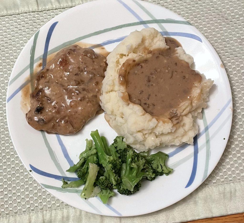 pork chops and gravy