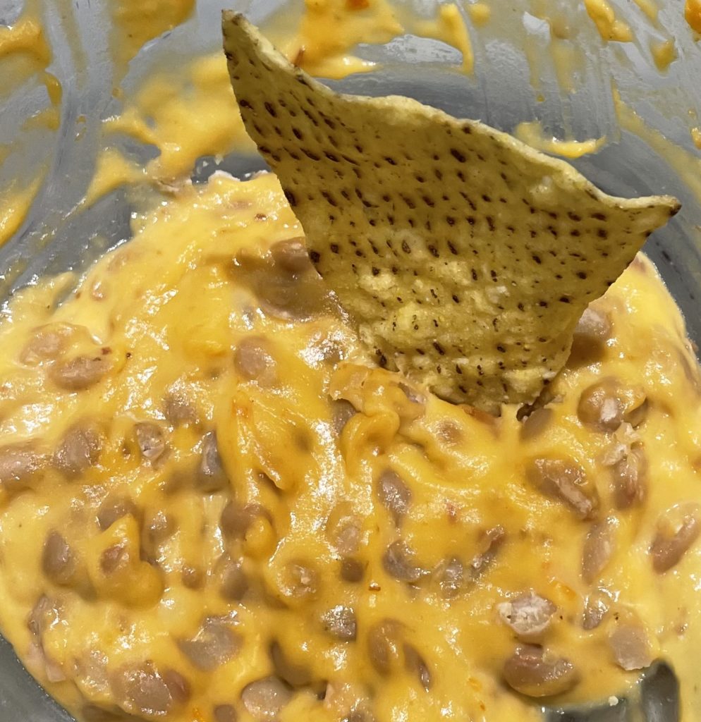 Game day bean dip