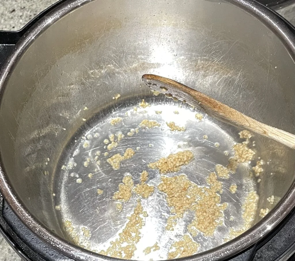 cook the garlic cook the garlic