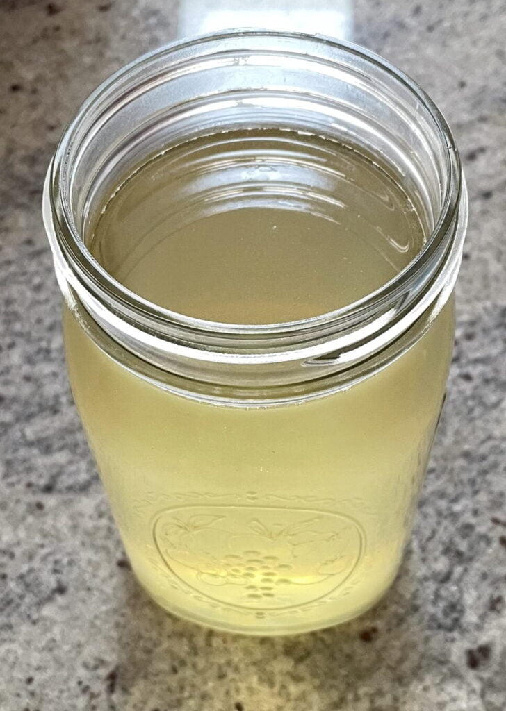 Lemon and lime syrup