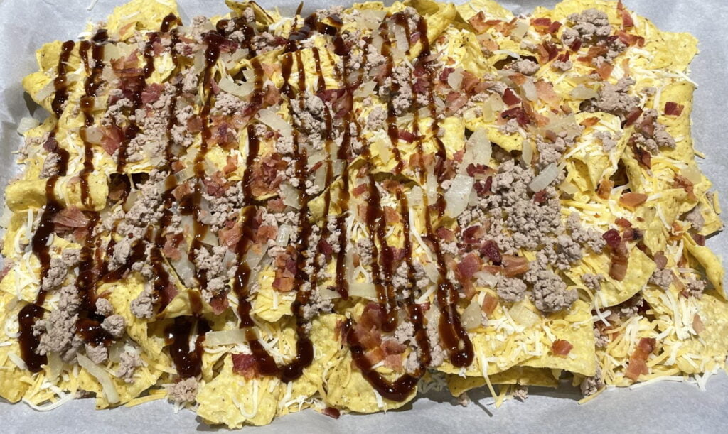 heaping nachos