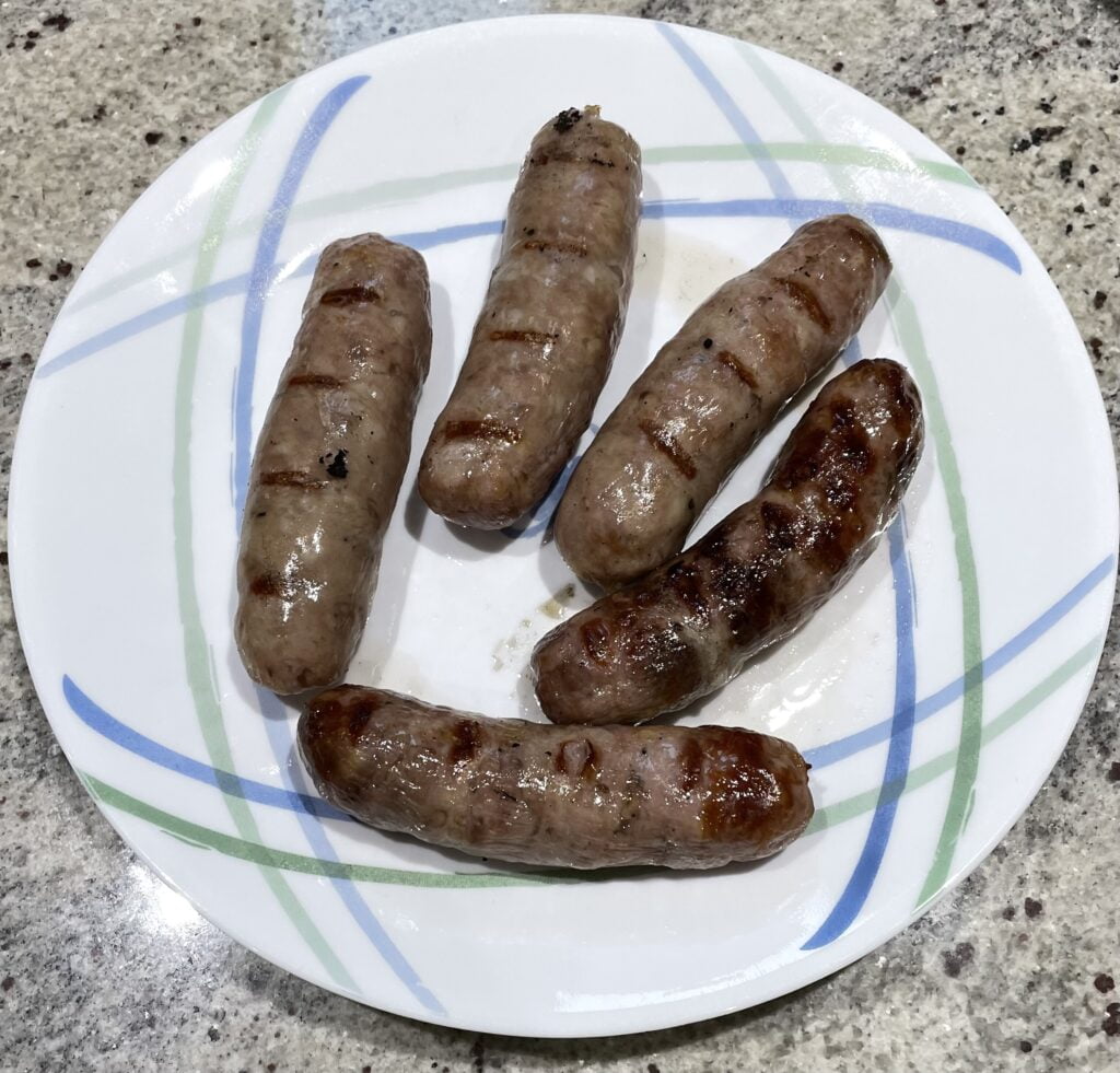 Grilled Italian Sausages