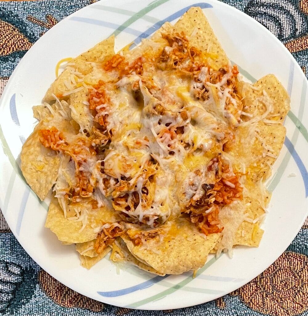 Salsa Chicken Nachos