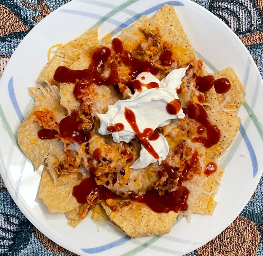 zhuzh up Salsa Chicken Nachos