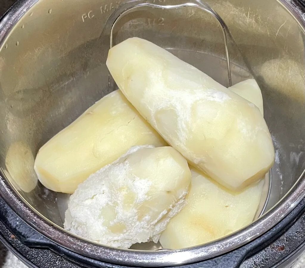 cooked potatoes cooked potatoes