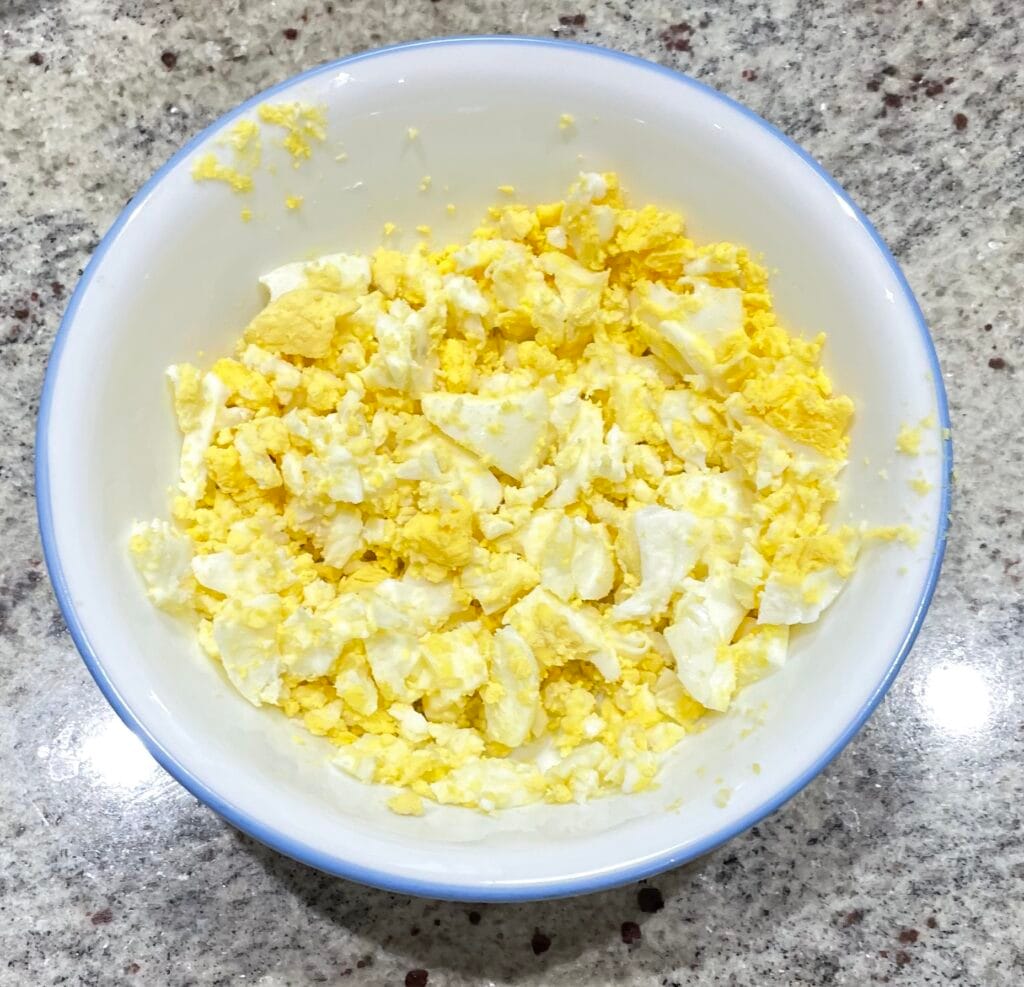 mashed eggs mashed eggs