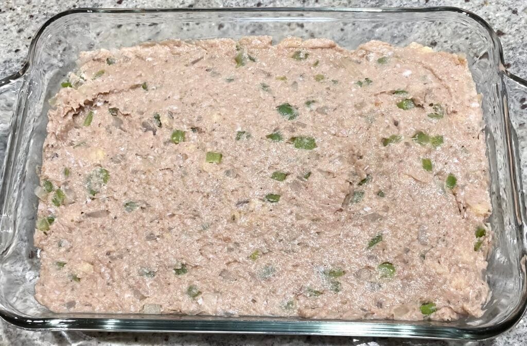 place into cooking dish place into cooking dish