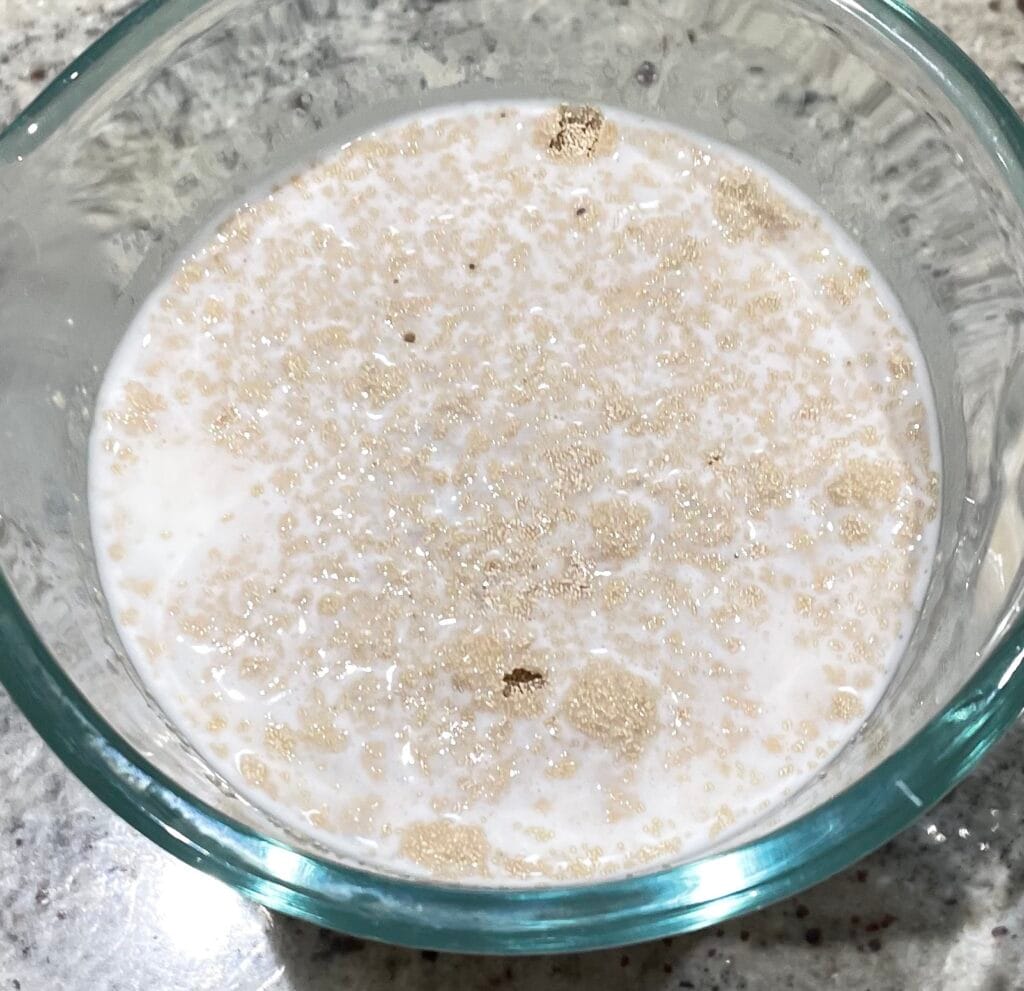 add in yeast