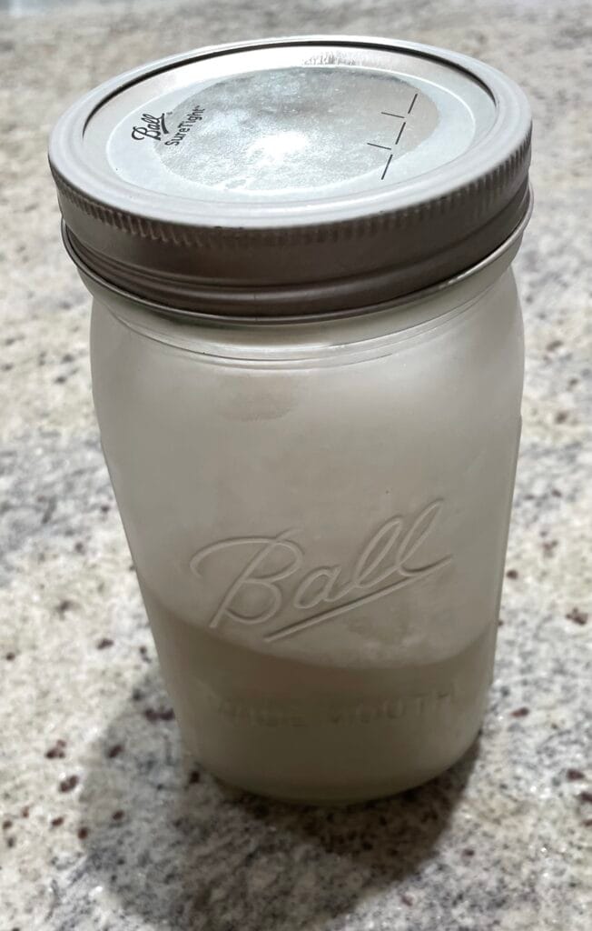 jar of yeast