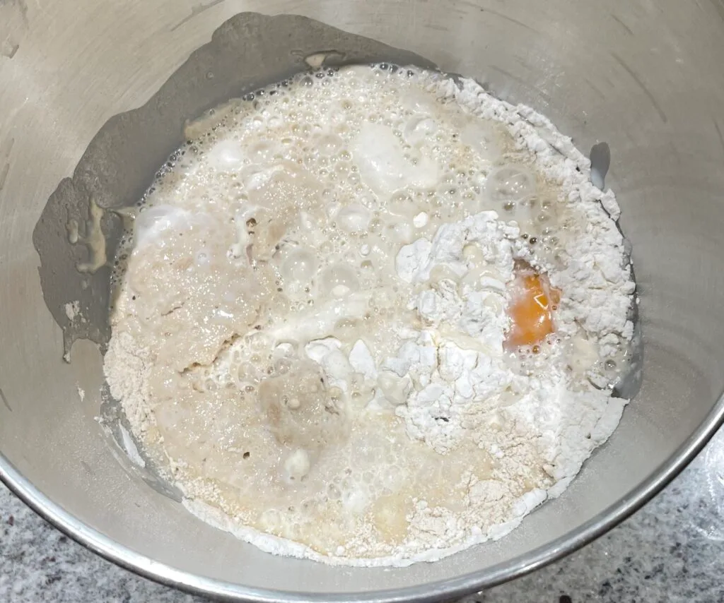 Add the yeast Add the yeast