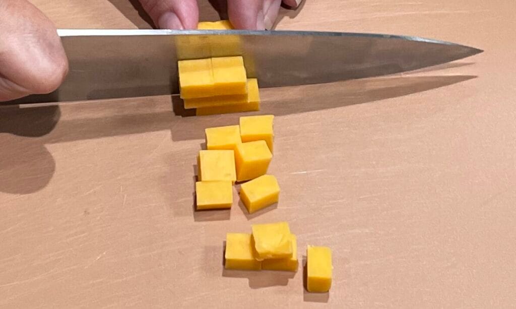 cheese stick cutting cheese stick cutting